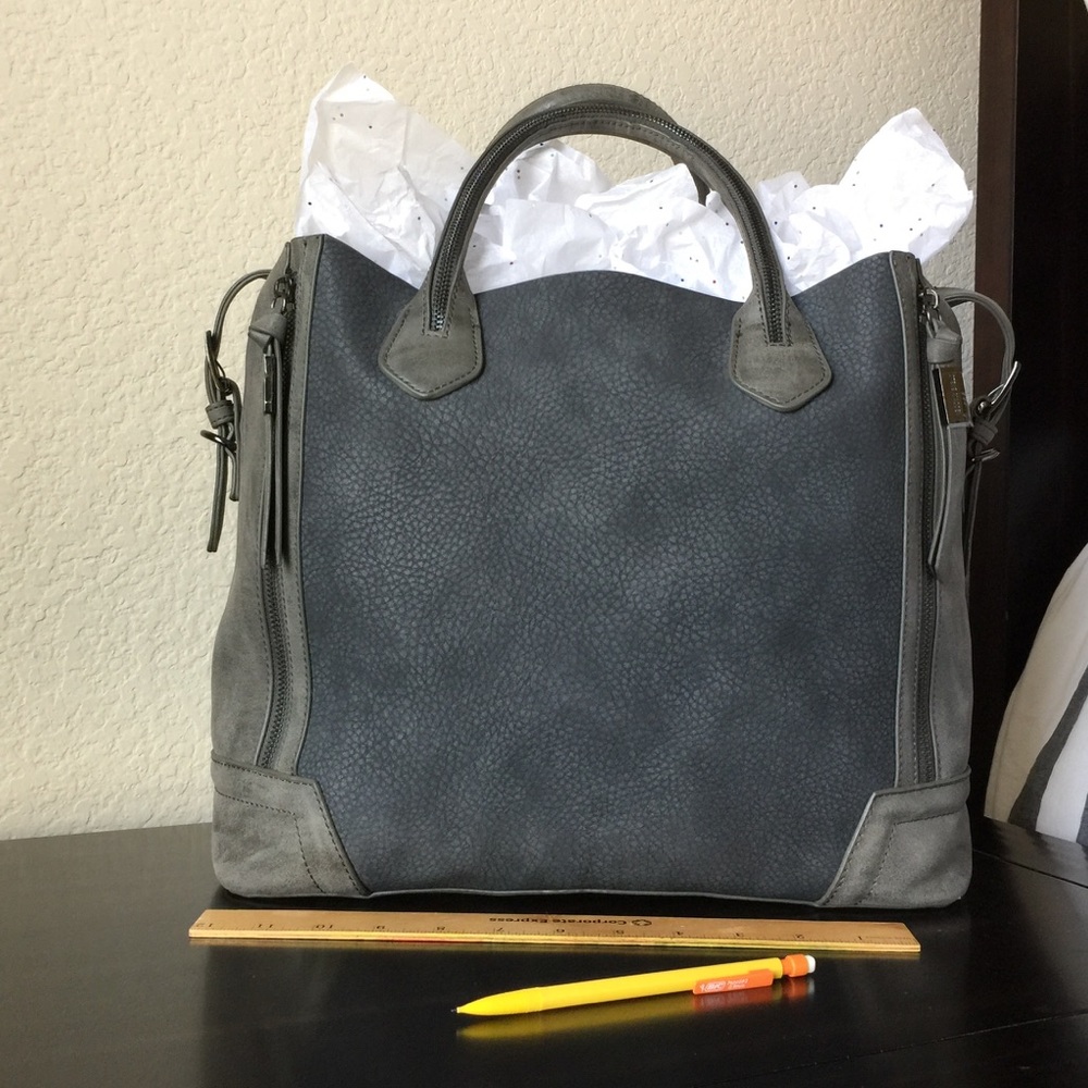 Steve Madden Grey Satchel